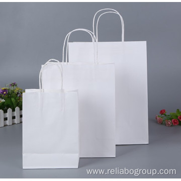 Customized take away food brown tote bag